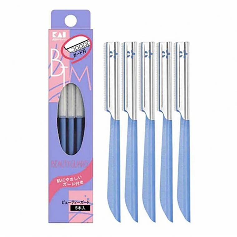 Beauty M Shape Shaving Razor With Guard (5 pcs)