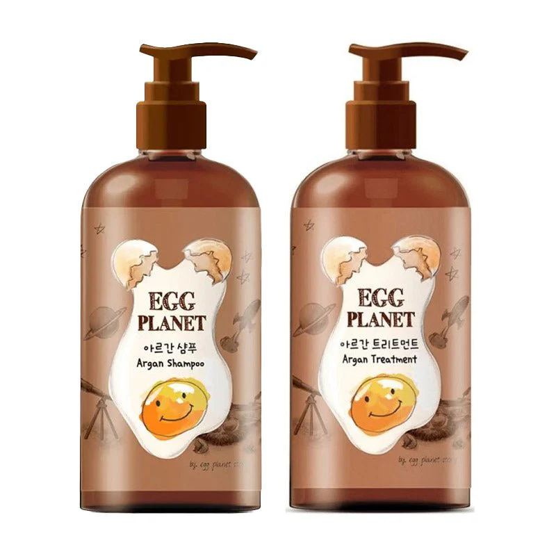 Egg Planet Argan Shampoo or Treatment 280ml - Image 3