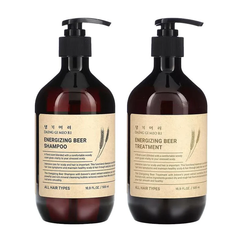 Energizing Beer Shampoo & Treatment 500ml