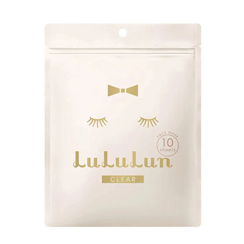 Clear White Face Mask (10 Pcs)