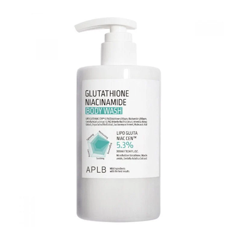 Glutathione Niacinamide Body Wash 300ml (Slight Leak)