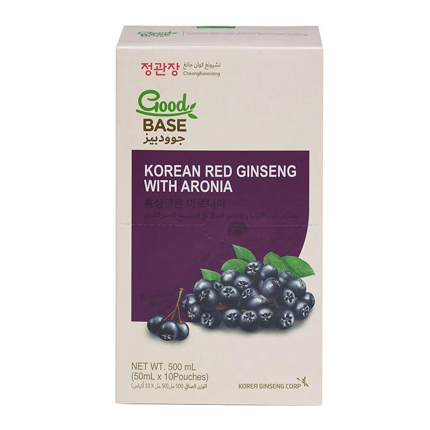 Goodbase Aronia Korean Red Ginseng Pouch 50ml - Image 2