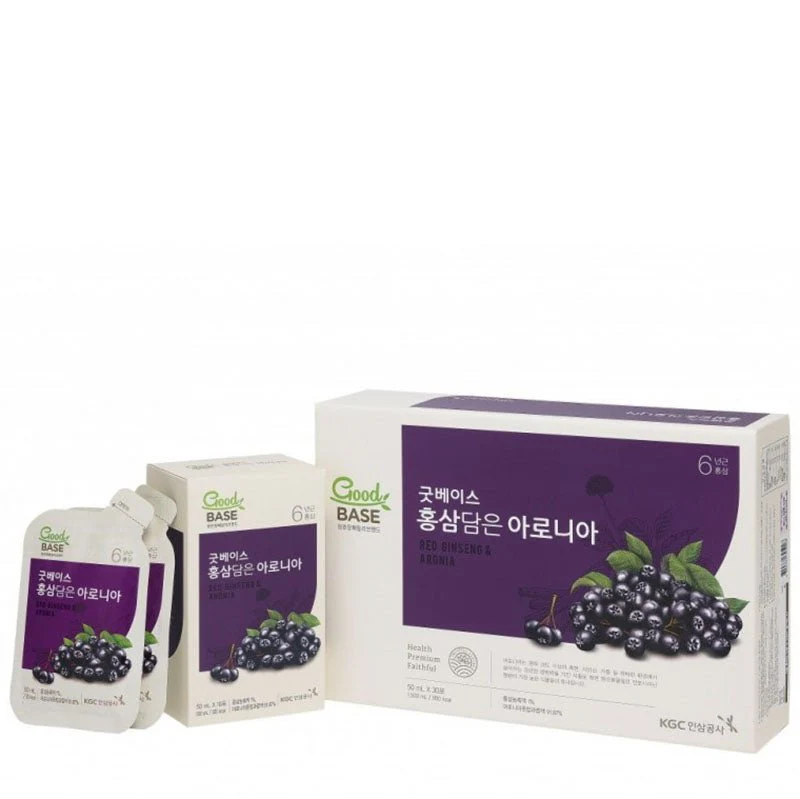Goodbase Aronia Korean Red Ginseng Pouch 50ml - Image 3