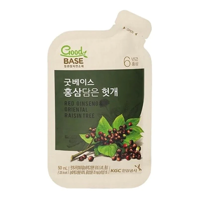 Goodbase Korean Red Ginseng With Oriental Raisin Tree 50ml