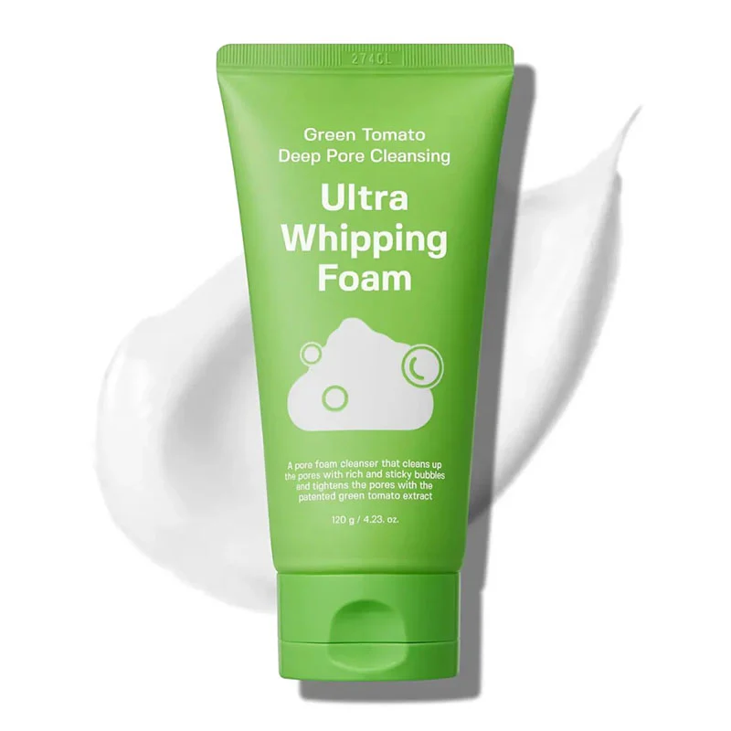 Green Tomato Deep Pore Cleansing Ultra Whipping Foam 120g
