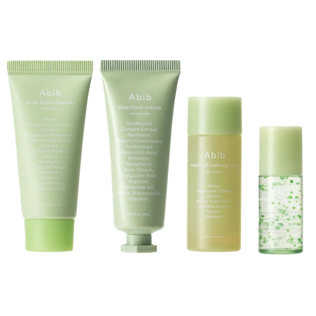 Heartleaf Calming Trial Kit (4 pcs)