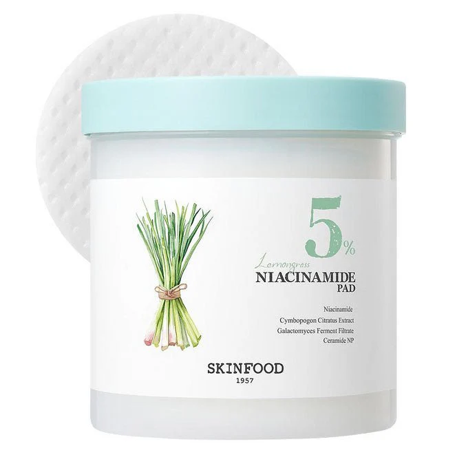 Lemongrass Niacinamide 5% Pad 250g (60 Pads)