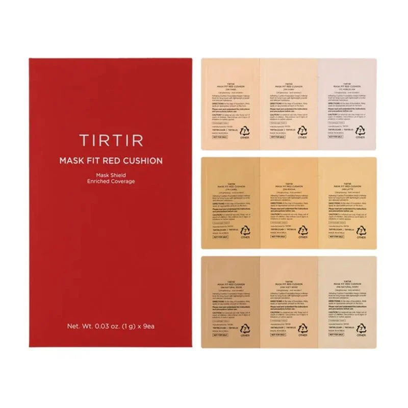 Mask Fit Red Cushion 6 Colors Trial Kit 1g