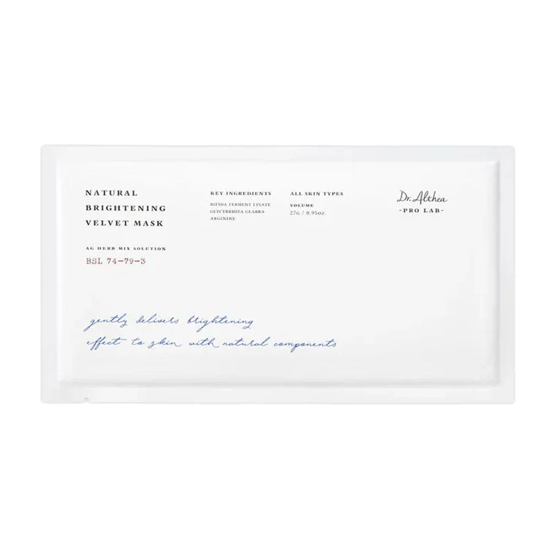 Natural Brightening Velvet Mask 27g