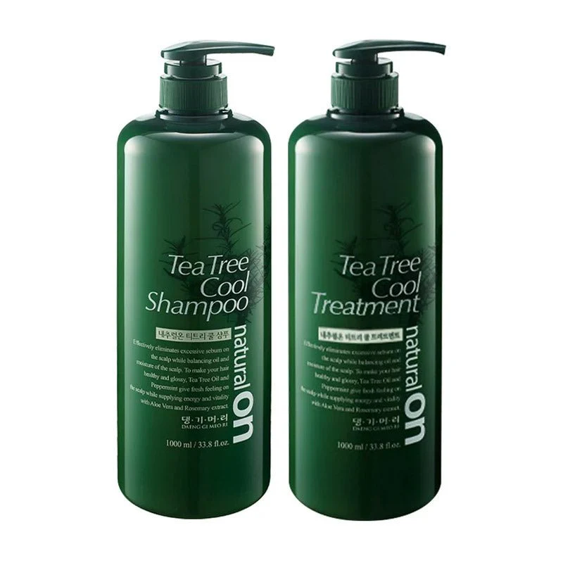 Naturalon Tea Tree Cool Shampoo or Treatment 1000ml - Image 3
