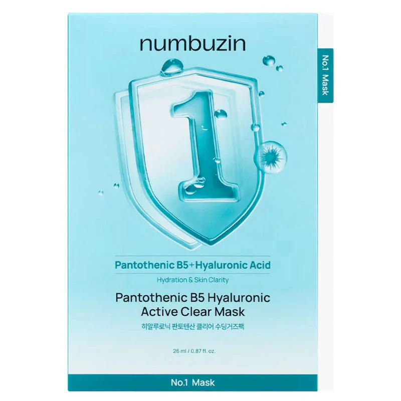 No.1 Pantothenic B5 Hyaluronic Active Clear Mask