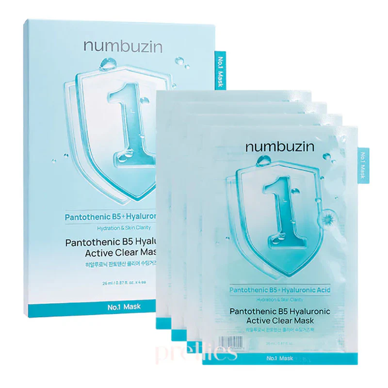 No.1 Pantothenic B5 Hyaluronic Active Clear Mask - Image 2