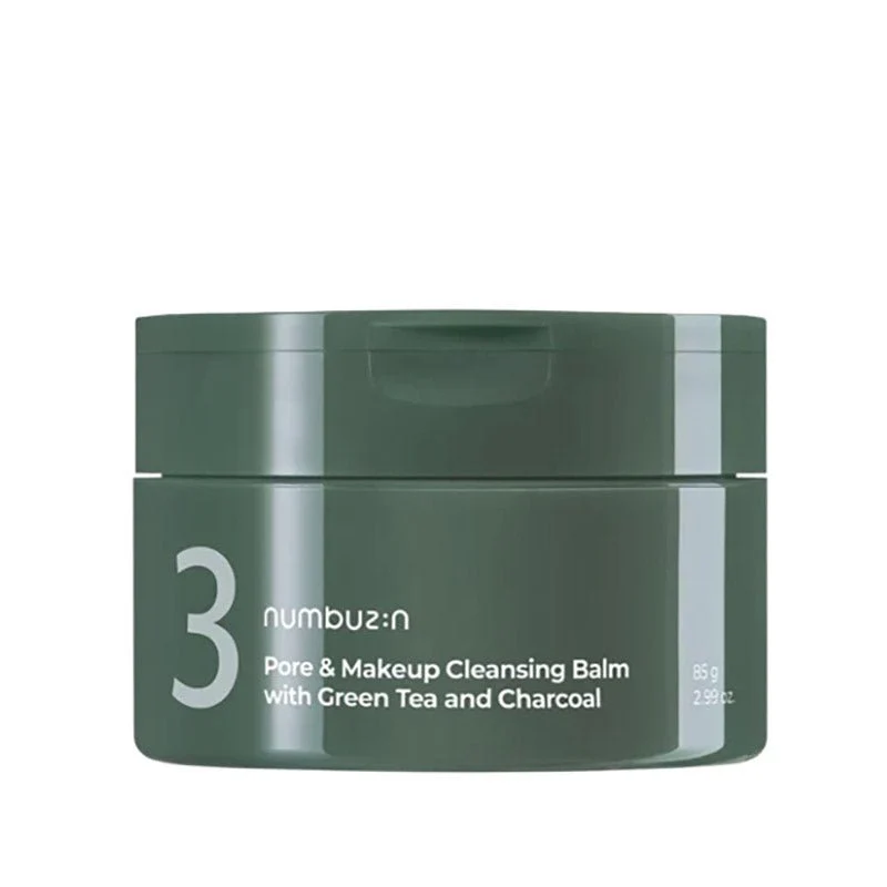 No.3 Pore & Makeup Cleansing Balm with Green Tea and Charcoal 85g
