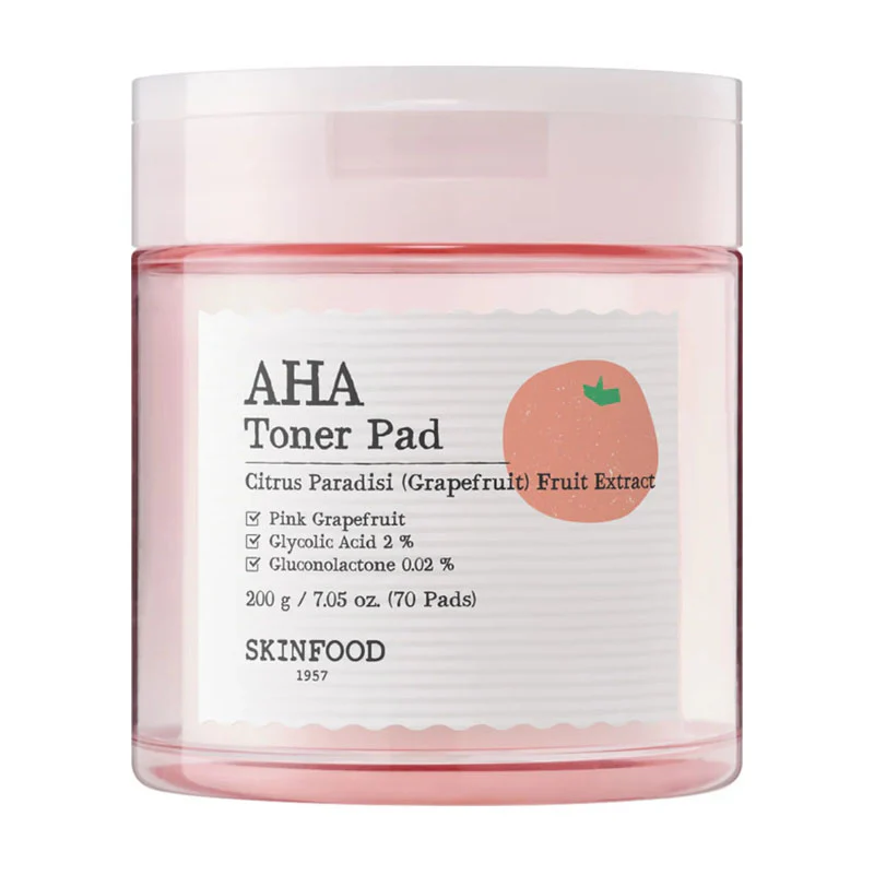Pink Grapefruit AHA Toner Pad (70ea)
