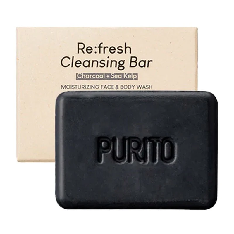 Re:fresh Cleansing Bar (Charcoal + Sea Kelp) 100g