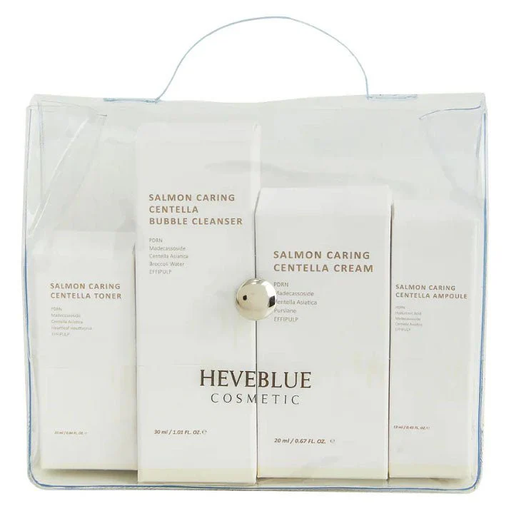Salmon Caring Centella Special Travel Kit Bag (4 Items)