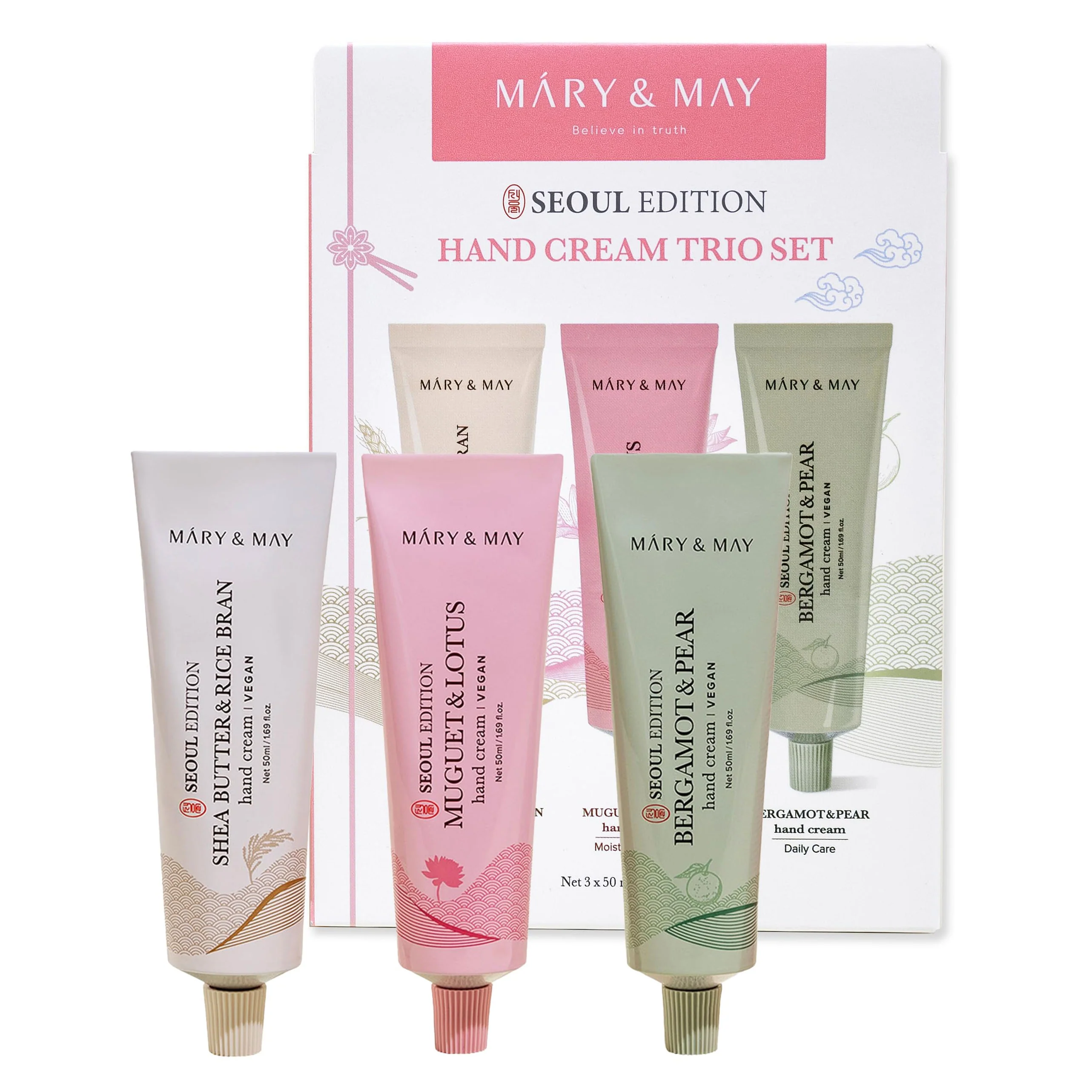 Seoul Edition Hand Cream Trio Set (50ml x 3ea)