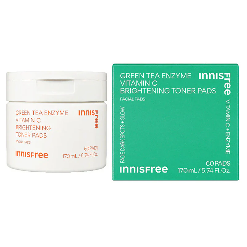 Vitamin C Green Tea Enzyme Brightening Pad (60 sheets)