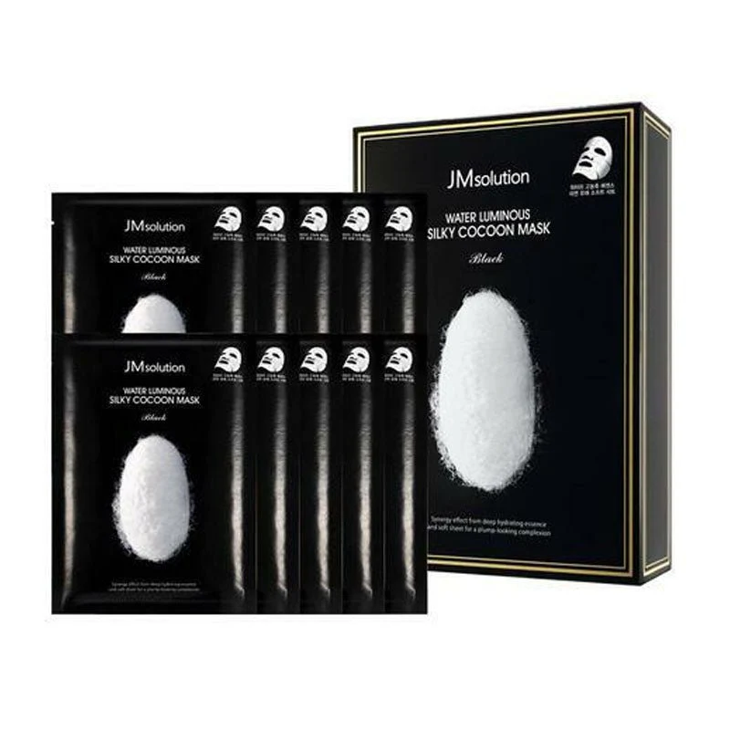 Water Luminous Silky Cocoon Mask Plus Black 35ml - Image 2