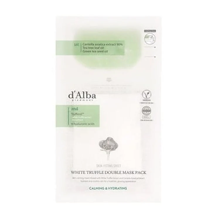 White Truffle Double Mask Pack 34.5g (Calming & Hydration)
