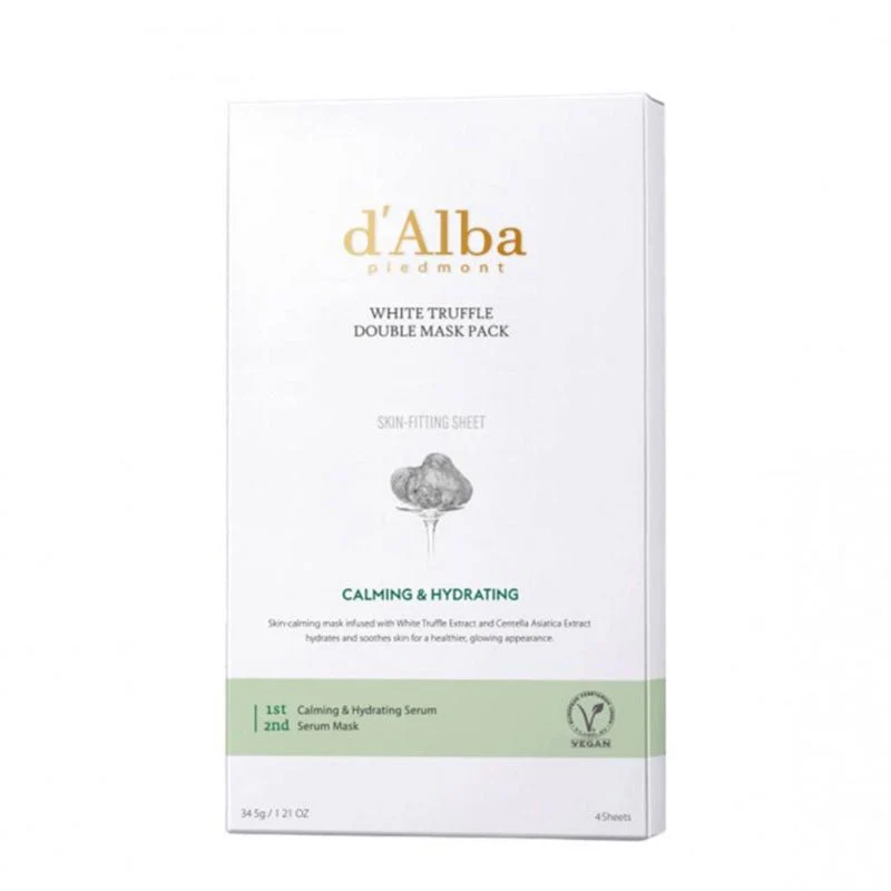 White Truffle Double Mask Pack 34.5g (Calming & Hydration) - Image 2