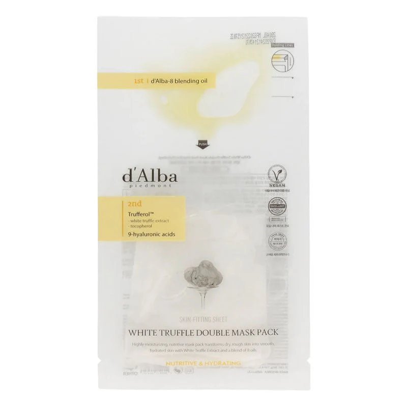 White Truffle Double Mask Pack 32.5g (Nutritive & Hydration)